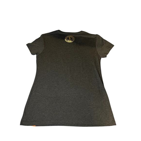 NWOT Nintendo New York NY Logo Shirt Gray Gold Seal Official Authentic Unisex XL - Picture 2 of 6